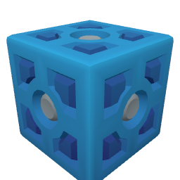 Decorative Block Blue
